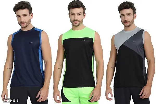 FTX Men's Dri-Fit Round Neck T-Shirt - 709-PO3