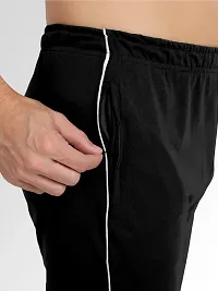 FTX Men Solid Black Track Pant-thumb3