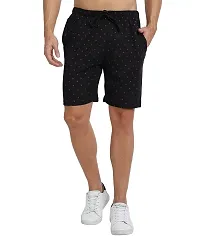 FTX Men's Printed Single Jersey Knitted Shorts Combo - Pack of 2-thumb4