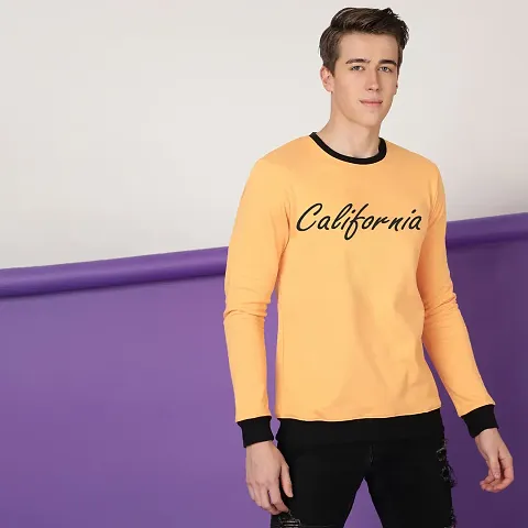 FTX Men Round Neck CALIFORNIA Sweatshirt