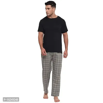 FTX Men's Printed Woven Cotton Track Pants - Pack of 2-thumb3