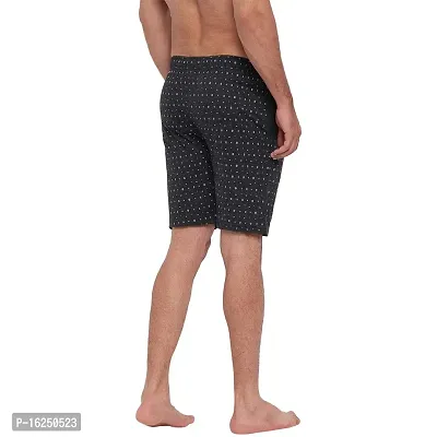 FTX Men's Printed Knitted Cottonpoly Shorts - Pack of 2-thumb4