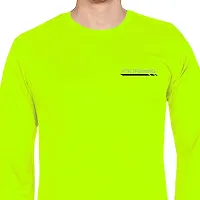 FTX Men Round Neck Full Sleeve Green Tshirt-thumb2