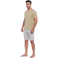 FTX Men's Printed Knitted Cottonpoly Shorts - Pack of 2-thumb4