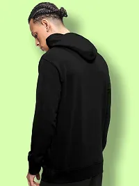 FTX Men Printed Black Hoodie-thumb1