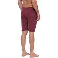 FTX Men's Printed Knitted Cottonpoly Shorts - Pack of 2 (714-1_714-6)-thumb1