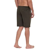 FTX Men's Solid Woven Cotton Shorts - Green-thumb2