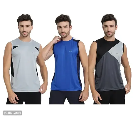 FTX Men's Dri-Fit Round Neck T-Shirt - 709-PO3-thumb0