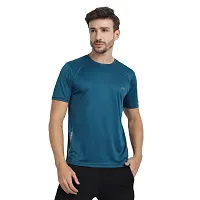 FTX Men's Dri-Fit Polyester Round Neck Half Sleeves T-Shirt- Pack of-thumb1