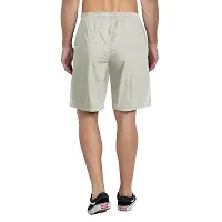 Men Solid Cotton Casual Shorts-thumb1