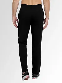 FTX Men Solid Black Track Pant-thumb1