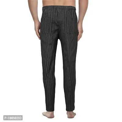 Men Cotton Rich Striped Casual Pyjama-thumb2