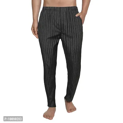 Men Cotton Rich Striped Casual Pyjama-thumb0