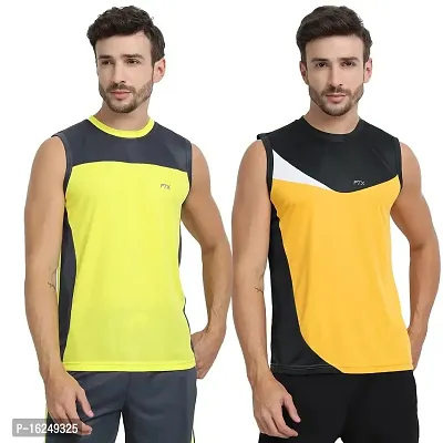 FTX Men's Dri-Fit Round Neck T-Shirt - 709-PO2