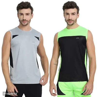 FTX Men's Dri-Fit Round Neck T-Shirt - 709-PO2