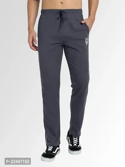 FTX Men Solid Grey Track Pant-thumb3