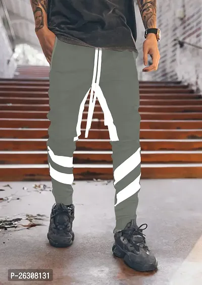 FTX Men Cut  Sew Tapered Fit Olive Track Pant