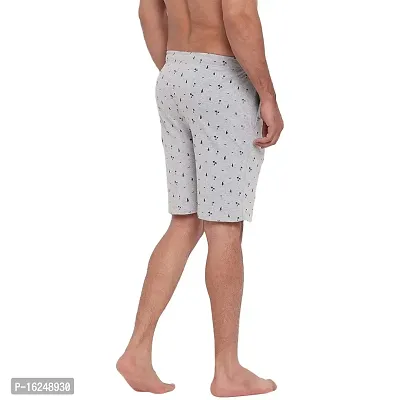 FTX Men's Printed Knitted Cottonpoly Shorts - Pack of 2 (714-2_714-4)-thumb2