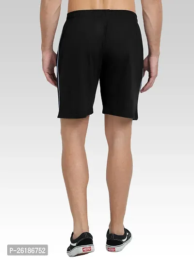 FTX Men Solid Black Short-thumb2