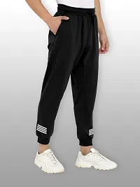 FTX Men Solid Black Track Pant-thumb2