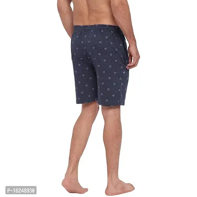 FTX Men's Printed Knitted Cottonpoly Shorts - Pack of 2 (714-2_714-4)-thumb4