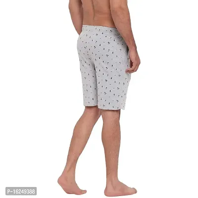 FTX Men's Printed Knitted Cottonpoly Shorts - Pack of 2-thumb4