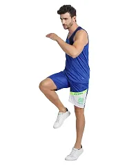 FTX Men's Regular Fit Polyester Dri-Fit Shorts Combo - Set of 2 (705)-thumb3