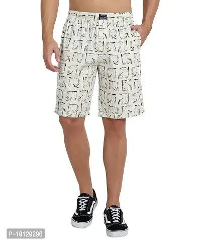 Men  Cotton Printed Regular Shorts Pack of 1