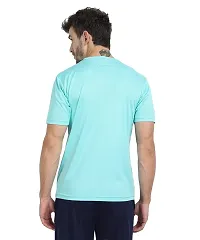 FTX Men's Dri-Fit Round Neck T-Shirt Combo - Pack of 2 (Aqua Blue, Airforce Blue - 723_3-723_5)-thumb2