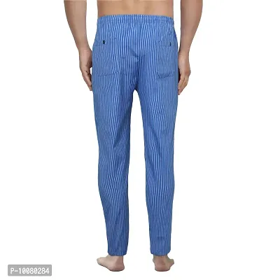 Men Cotton Rich Striped Casual Pyjama-thumb2