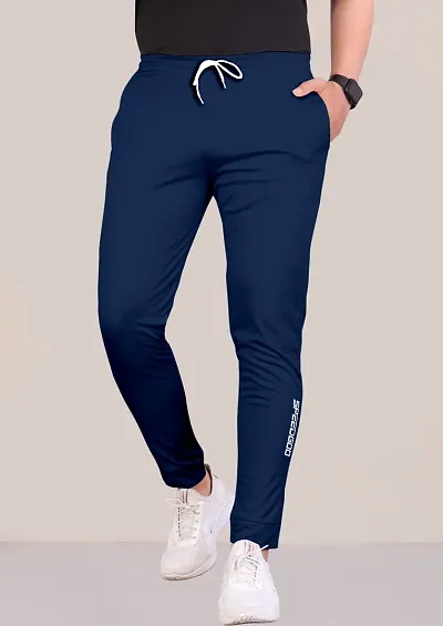 FTX Men Solid Tapered Fit Track Pant