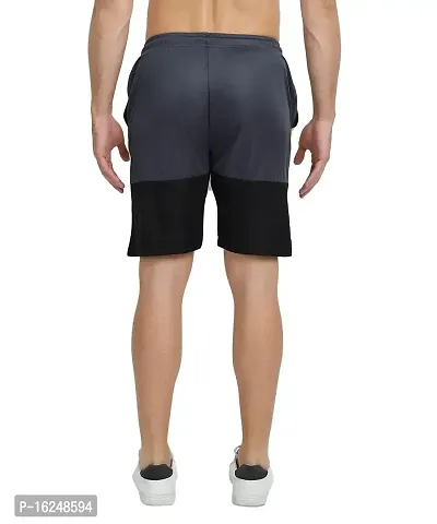 FTX Men's Regular Fit Polyester Dri-Fit Shorts Combo - Set of 2 (705)-thumb2