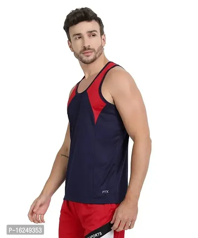 FTX Men's Round Neck Polyester Vest (Pack of 2)-thumb4