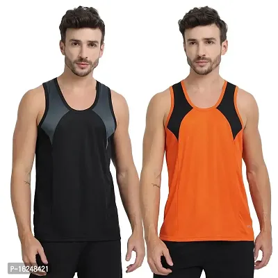FTX Men's Round Neck Polyester Vest (Pack of 2)-thumb0
