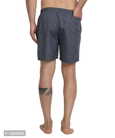 FTX Men's Regular Fit Polycotton Boxers Combo - Pack of 4-thumb3