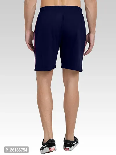 FTX Men Solid Dark Blue Short-thumb2