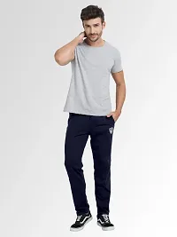 FTX Men Solid Navy Track Pant-thumb4