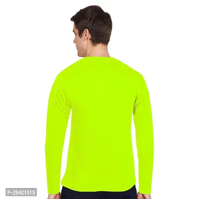 FTX Men Round Neck Full Sleeve Green Tshirt-thumb2