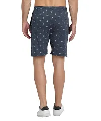 FTX Men's Printed Single Jersey Knitted Shorts Combo - Pack of 2-thumb1