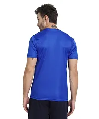 FTX Men's Dri-Fit Round Neck T-Shirt Combo - Pack of 2 (Royal Blue, Black - 723_1-723_2)-thumb2