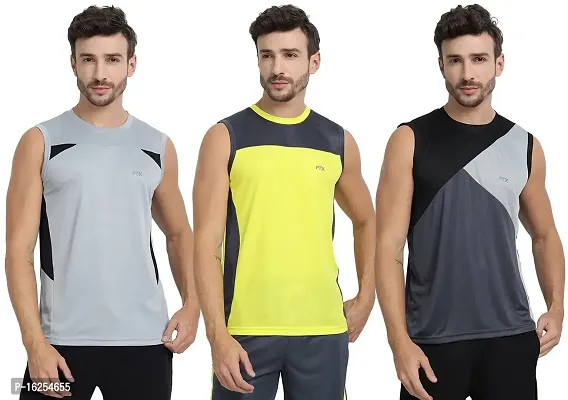 FTX Men's Dri-Fit Round Neck T-Shirt - 709-PO3-thumb0