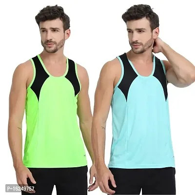 FTX Men's Round Neck Polyester Vest (Pack of 2)-thumb0