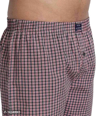 FTX Men's Regular Fit Polycotton Boxers Combo - Pack of 4-thumb5