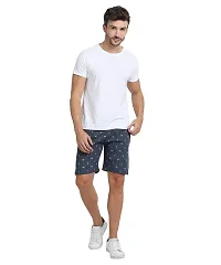 FTX Men's Printed Single Jersey Knitted Shorts Combo - Pack of 2-thumb3