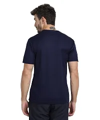 FTX Men's Dri-Fit Round Neck T-Shirt Combo - Aqua Blue, Navy Blue, Gold (710_1-710_4-710_11)-thumb2