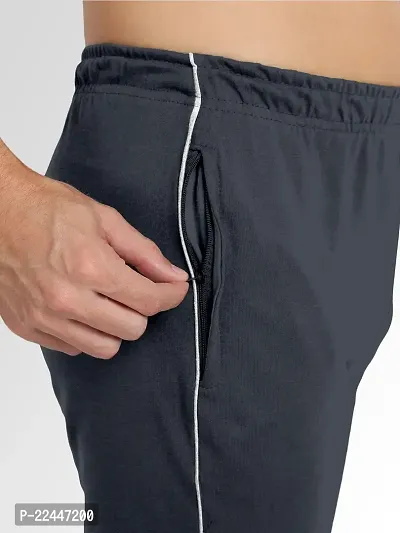 FTX Men Solid Grey Track Pant-thumb4