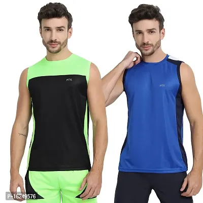 FTX Men's Dri-Fit Round Neck T-Shirt - 709-PO2