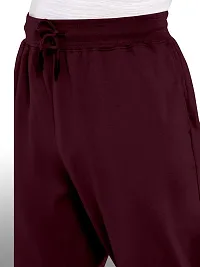 FTX Men Solid Maroon Track Pant-thumb3