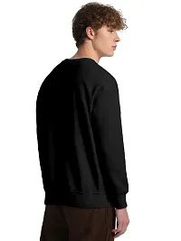 FTX Men Round Neck Printed Black Sweatshirt-thumb1