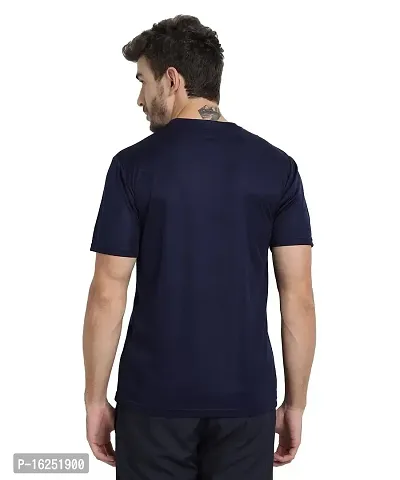 FTX Men's Dri-Fit Round Neck T-Shirt Combo - Aqua Blue, Navy Blue, Blue (710_1-710_4-710_6)-thumb3